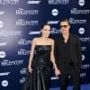 Brad Pitt acompanhava Angelina Jolie na estreia do filme, protagonizado pela mulher  