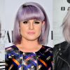 Kelly Osbourne deu um up no visual e atualmente circula com maquiagens impecáveis que sempre ornam com seus exóticos cabelos lilás com cinza
