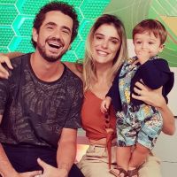Filho de Rafa Brites e Felipe Andreoli ganha festa de Carnaval: 'Bloco do Rocco'