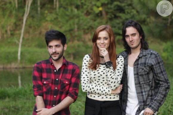 Sophia Abrahão gravou com a participação dos músicos João Milliet e Gustavo Pagan, da banda Pagan John.
