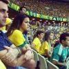 Neymar passou o seu dia de folga, na quarta-feira, 18 de junho de 2014, com Bruna Marquezine. Os dois ficaram no hotel Santa Teresa, no Rio de Janeiro