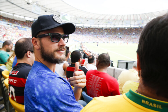 Rodrigo Hilbert assiste à partida entre Bélgica e Rússica neste sábado, 22 de junho de 2014, no camarote  BeerGarden de Budweiser, no Maracanã, no Rio de Janeiro