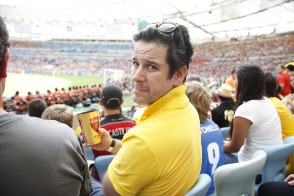 Murilo Benício assiste à partida entre Bélgica e Rússica neste sábado, 22 de junho de 2014, no camarote BeerGarden de Budweiser, no Maracanã, no Rio de Janeiro