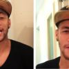 Neymar curte a folga deste domingo, 29 de junho de 2014, gravando vídeo com MC Nego do Borel