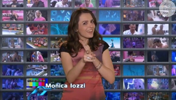O primeiro trabalho de Monica Iozzi na Globo foi como repórter do programa 'Big Brother Brasil'