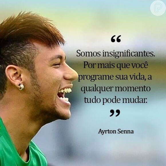 Pai de Neymar faz desabafo no Instagram após a saída do filho da Copa do Mundo no brasil. 'Você é nosso herói!'