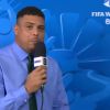 Ronaldo já não exibia mais a aliança do noivado com Paula Morais. Durante o programa 'Central da Copa', da TV Globo, no dia 5 de julho de 2014, o ex-jogador comentou o jogo do Brasil sem o anel de compromisso