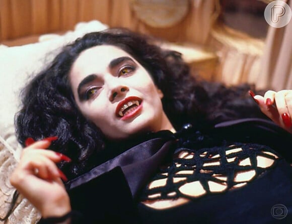 Cláudia Ohana era a protagonista da novela 'Vamp' (1991)