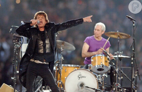 Mick Jagger é vocalista da banda Rolling Stones
 