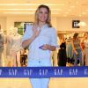 Carolina Dieckmann passeia no shopping após inaugurar loja no Rio de Janeiro, nesta quinta-feira, 24 de julho de 2014