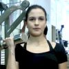 Kyra Gracie gravou entrevista para um programa no YouTube onde mostrou os exercícios que está fazendo durante a gestação