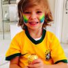 Vittorio se divertiu na sua primeira Copa do Mundo algumas semanas antes de completar 4 anos