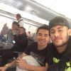 Neymar viaja com amigos para o Japão e posta foto no Instagram (30 de julho de 2014)