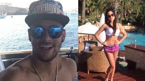 Neymar e ex-affair, Patrícia Jordane, passam férias em Ibiza:'Estamos solteiros'