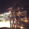 Roberta Rodrigues e MC Ludmilla posam na festa de aniversário de Bruna Marquezine, na noite desta segunda-feira, 4 de agosto de 2014
