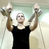 Kyra Gracie gravou um vídeo para um programa no YouTube mostrando os exercícios que está fazendo ao longo da gestação