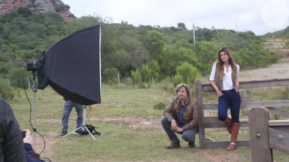 Cristiana Oliveira atua com Edson Celulari na  série 'Animal', do GNT