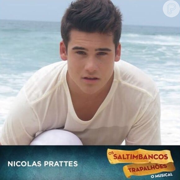 Namorado de Lívian Aragão, Nicolas Prattes também está no elenco do musical 'Os Saltimbancos Trapalhões'