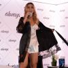 Sabrina Sato fez strip-tease e apresentou evento da marca de absorvente Always usando baby-doll, no Hotel Tivoli, em São Paulo, nesta quarta-feira, 20 de agosto de 2014
