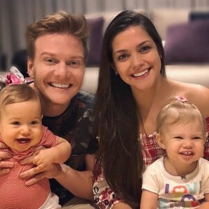 Thais Fersoza e Michel Teló comemoram momentos juntos em família