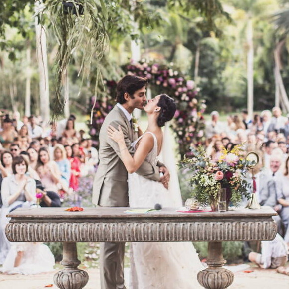 Isis Valverde e André Resente se casaram em junho de 2018