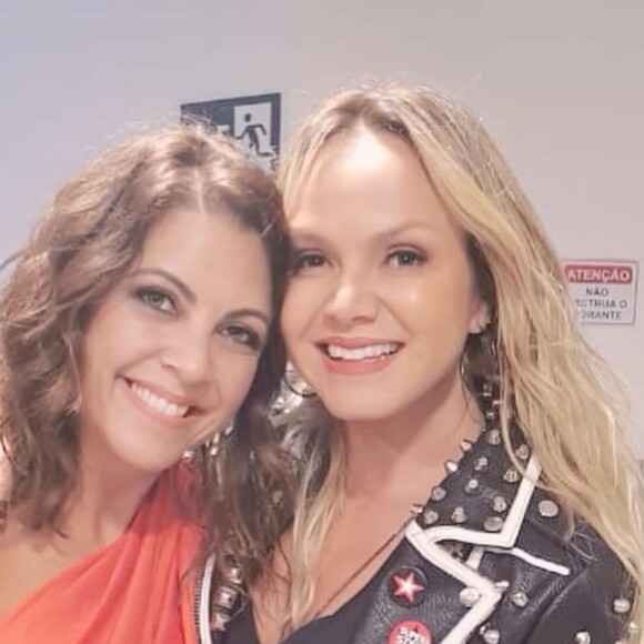 Eliana posa com Thalita Rebouças no Meus Prêmios Nick 2018, na casa de espetáculos Credicar Hall, em São Paulo, na noite desta quarta-feira, 7 de novembro de 2018