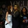 Preta Gil e Marina Ruy Barbosa se divertem no Vogue Fashion's Night Out