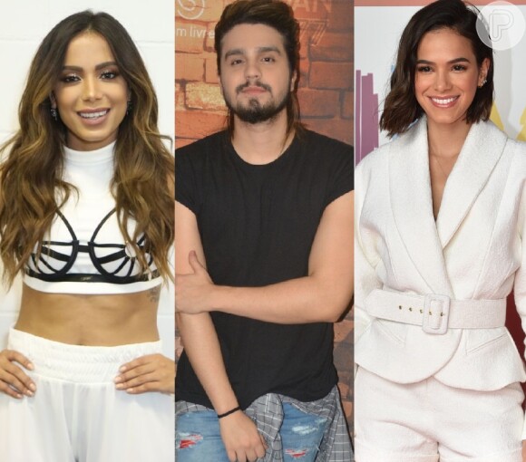 Luan Santana revela já ter ficado com Bruna Marquezine e Anitta, em 28 de novembro de 2018