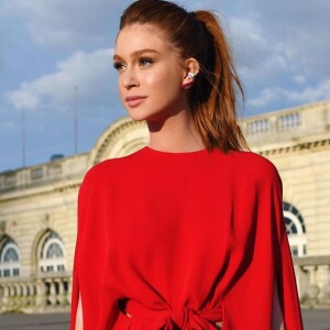 Marina Ruy Barbosa foi à Paris para assistir aos desfiles da Semana de Moda da capital francesa