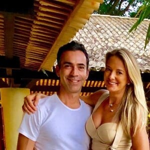 Ticiane Pinheiro e Cesar Tralli se casaram há um ano em uma cerimônia repleta de famosos