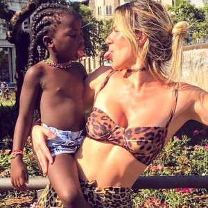 'Eu já tive problema com corpo, cabelo, peito, nariz, mas hoje sou muito feliz', afirmou Giovanna Ewbank