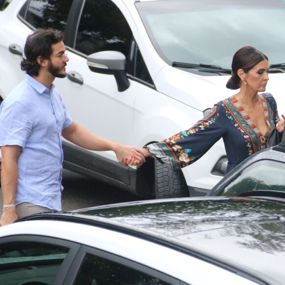 Túlio Gadêlha veio ao Rio só para ver Fátima Bernardes dançar