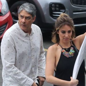 William Bonner e Natasha Dantas marcaran presença neste sábado, 8 de dezembro de 2018, na apresentação de final de ano da companhia de Jazz Carlota Portella