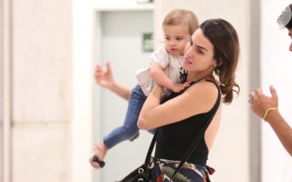 Os internautas disseram que Nina é 'a cara do papai', Rodrigo Santoro