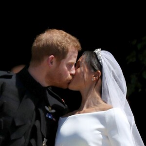 O clique escolhido por Meghan Markle e Príncipe Harry foi um bastidor da recepção do casamento dos dois, realizado em maio deste ano.