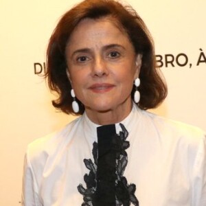 Marieta Severo prestigiou o monólogo de Fernanda Montenegro na inauguração do teatro PetroRio, no shopping da Gávea, zona sul do Rio, neste sábado, 15 de dezembro de 2018