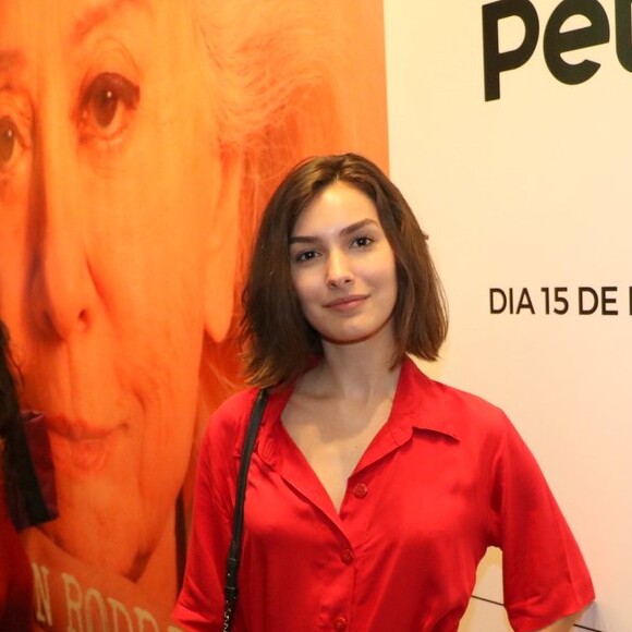 Marina Moschen conferiu o monólogo de Fernanda Montenegro na inauguração do teatro PetroRio, no shopping da Gávea, zona sul do Rio, neste sábado, 15 de dezembro de 2018