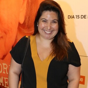 Mariana Xavier prestigiou o monólogo de Fernanda Montenegro na inauguração do teatro PetroRio, no shopping da Gávea, zona sul do Rio, neste sábado, 15 de dezembro de 2018