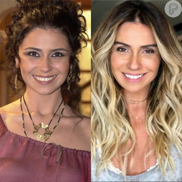 Giovanna Antonelli na novela 'O Clone' viveu Jade, sua primeira protagonista na Globo. Recentemente, ela foi vista como Luzia de 'Segundo Sol'