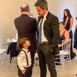 Filho de Simone e Kaká Diniz, Henry foi pajem em casamento de amigos do casal