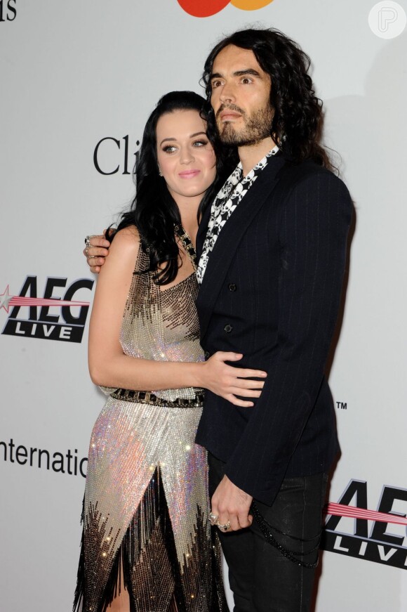 Katy Perry foi casada com Russel Brand