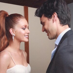 Marina Ruy Barbosa destacou sua sintonia com o marido, Xande Negrão: ''É uma vontade de caminhar juntos pela vida. A certeza de ter alguém que quer construir um futuro com você e estar no seu lado nos momentos bons e ruins'
