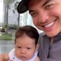 Momento pai e filho! Wesley Safadão mostra Dom em vídeo fofo: 'Eu encaro mesmo'