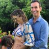Ticiane Pinheiro e César Tralli anunciaram a gravidez de 3 meses da apresentadora no último dia de 2018