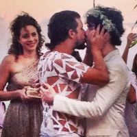 Leandra Leal celebra casamento gay de ex-'BBB': 'Viva a família do coração'