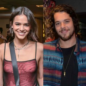 Marquezine e Luca Ewbank voltam a aparecem juntos em reunião de amigos na noite de quarta-feira, dia 09 de janeiro de 2019