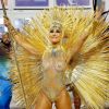 Sabrina Sato desfilou com fantasia transparente no Carnaval 2018 pela Vila Isabel