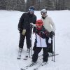 Eliana aproveitou os dias na neve para praticar esqui em Aspen