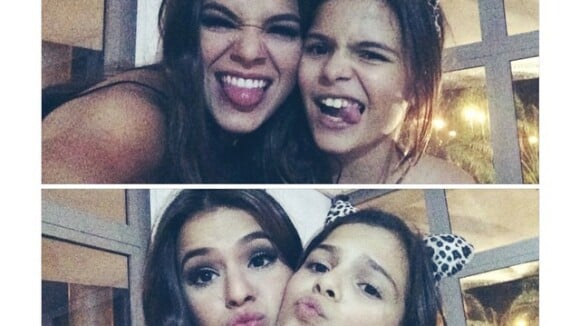 Bruna Marquezine parabeniza irmã no Instagram: 'Sempre será minha melhor amiga'