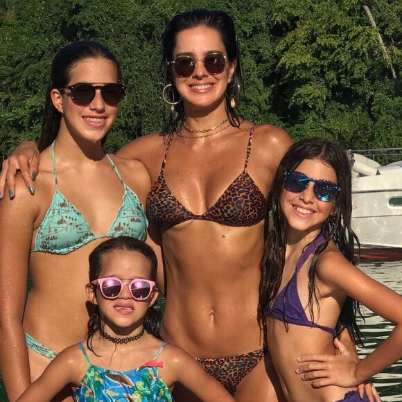 Vera Viel é mãe Maria Faro, Helena Faro, Clara Faro
